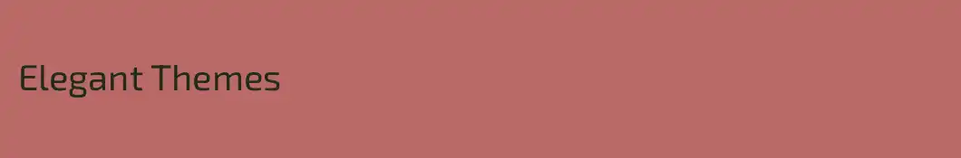Elegant Themes